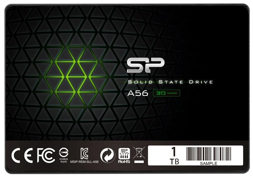 Жесткий диск SSD SILICON POWER A56 SP001TBSS3A56A25