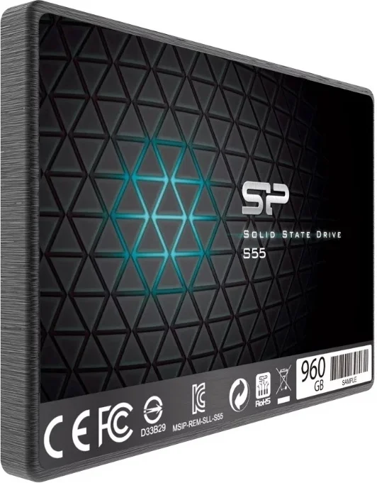 Картинка Жесткий диск SSD SILICON POWER S55 SP960GBSS3S55S25