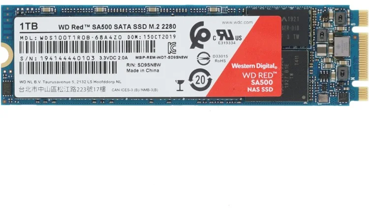 Твердотельный накопитель SSD для сервера Western Digital WDS100T1R0B