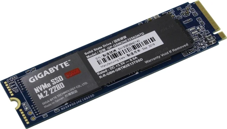 Жесткий диск SSD GIGABYTE GP-GSM2NE3256GNTD