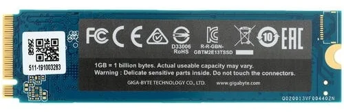 Фотография Жесткий диск SSD GIGABYTE GP-GSM2NE3256GNTD