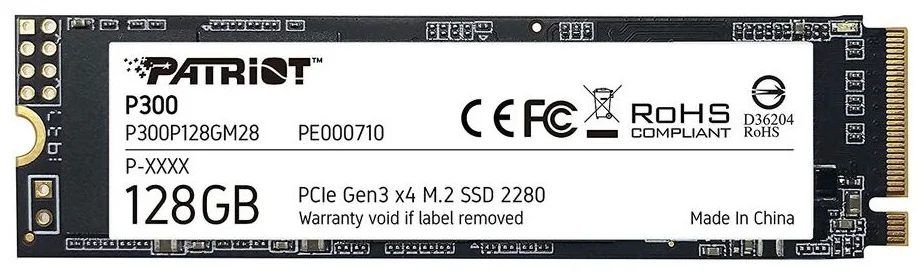 Жесткий диск SSD PATRIOT P300P128GM28