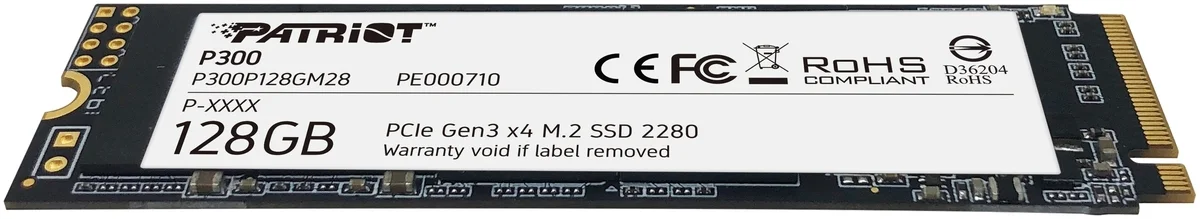 Фотография Жесткий диск SSD PATRIOT P300P128GM28