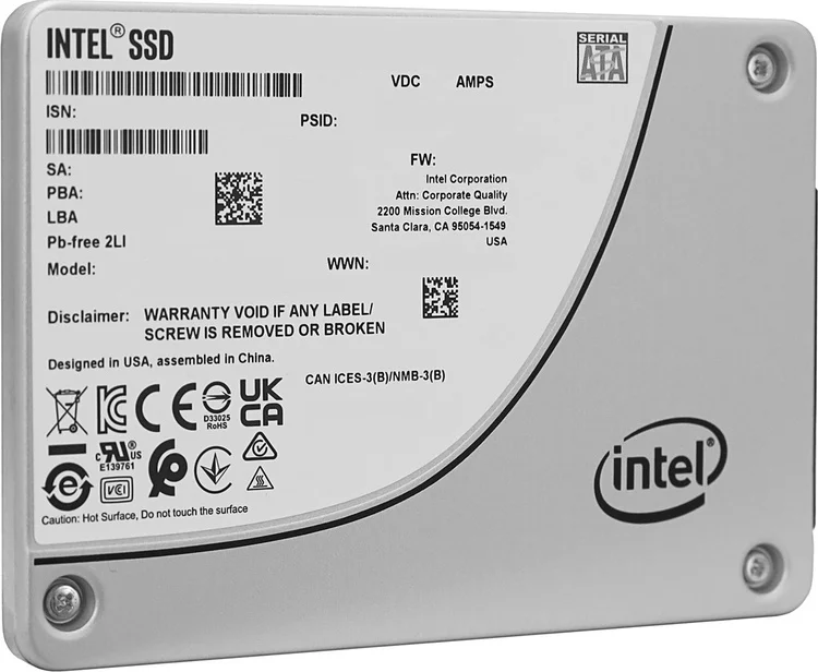 Фото Жесткий диск SSD INTEL D3-S4620 SSDSC2KG038TZ01 SATA