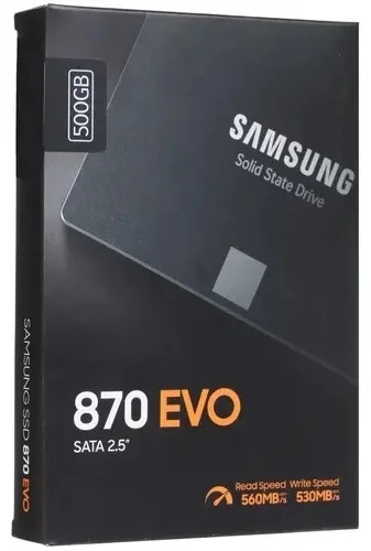 Цена Жесткий диск SSD SAMSUNG 870 EVO SATA III MZ-77E500BW