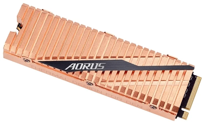 Фотография Жесткий диск SSD GIGABYTE AORUS GP-ASM2NE6100TTTD