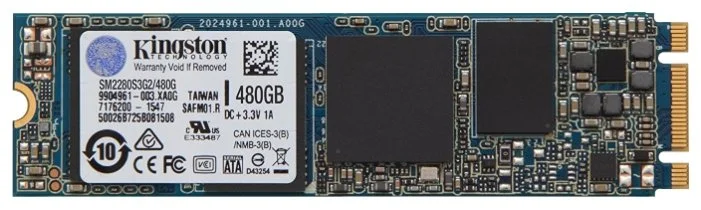 Фото Жесткий диск SSD KINGSTON SM2280S3G2/480G M2