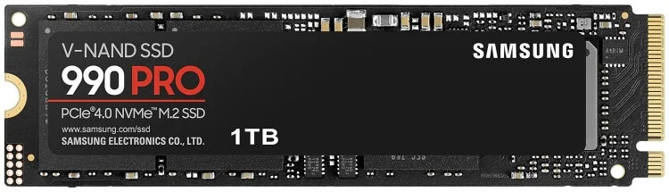 Фото Жесткий диск SSD SAMSUNG 990 PRO MZ-V9P1T0BW