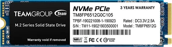 Фото Жесткий диск SSD Team Group TM8FP6512G0C101