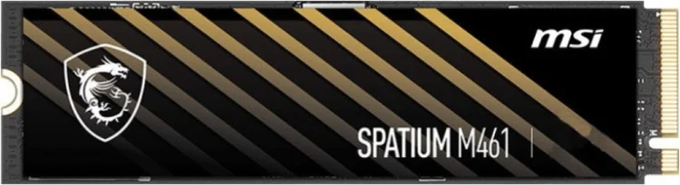Жесткий диск SSD MSI 1000Gb SPATIUM M450 M.2 PCIe 4.0 NVMe R3600Mb/s W3000MB/s