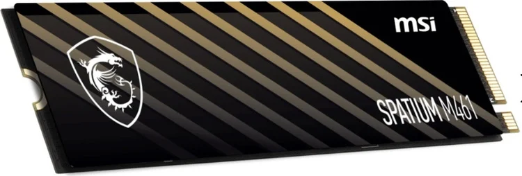 Фото Жесткий диск SSD MSI 1000Gb SPATIUM M450 M.2 PCIe 4.0 NVMe R3600Mb/s W3000MB/s