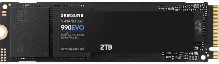 Фото Жесткий диск SSD SAMSUNG EVO 2 TB (MZ-V9E2T0BW)
