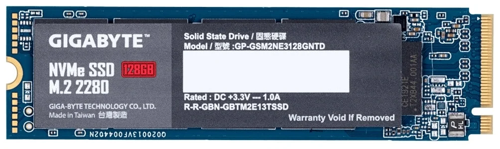 Фото Жесткий диск SSD GIGABYTE GP-GSM2NE3128GNTD