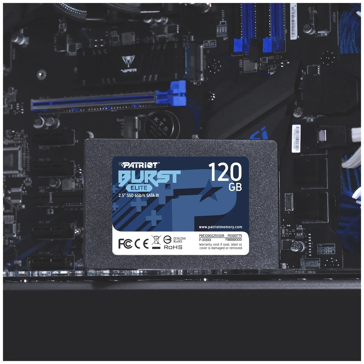 Картинка Жесткий диск SSD Patriot PBE120GS25SSDR