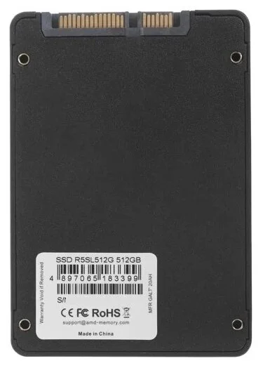 Фото Жесткий диск SSD AMD Radeon R5 R5SL512G