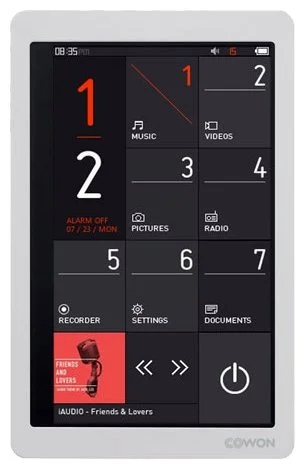 Фото Плеер COWON X9 8Gb Black (X9- 8G-BK)