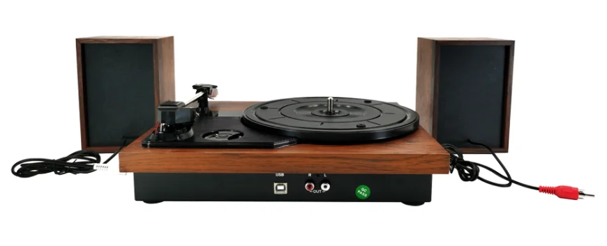 Фото Проигрыватель виниловый RITMIX LP-280 Dark Wood