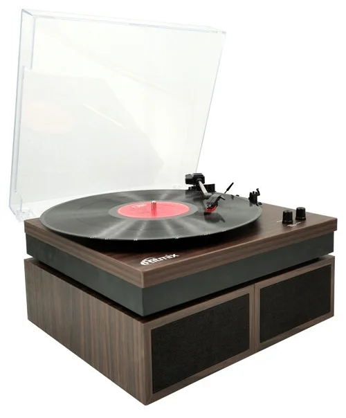 Фото Проигрыватель виниловый RITMIX LP-340B Dark Wood