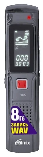Диктофон RITMIX RR-110 8Gb metal