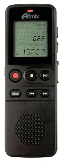 Диктофон RITMIX RR-810 4Gb Black