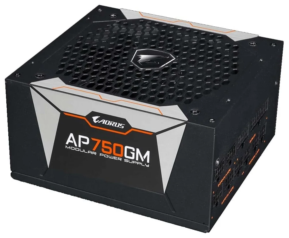 Фото Блок питания GIGABYTE AORUS GP-AP750GM 750W ATX Чёрный