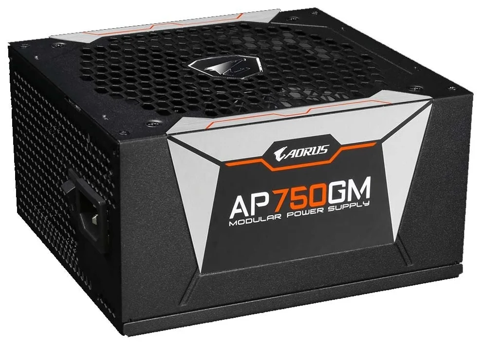 Фотография Блок питания GIGABYTE AORUS GP-AP750GM 750W ATX Чёрный
