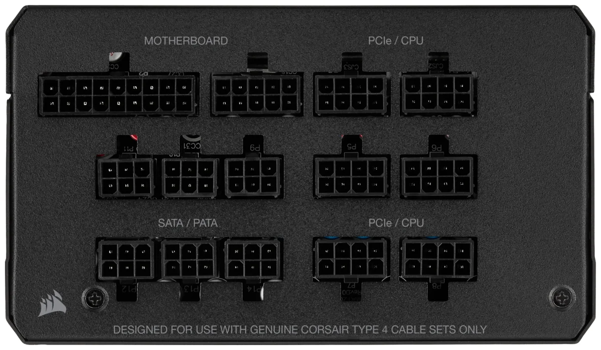 Цена Блок питания CORSAIR RM1000x 1000W CP-9020201-EU 80plus Gold