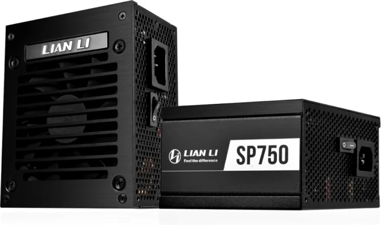 Фотография Блок питания Lian Li SP750 750W Modular, 80+ GOLD G89.SP750B.00EU Black