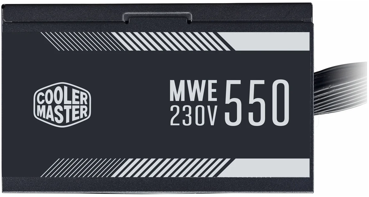 Цена Блок питания CoolerMaster MWE 550 WHITE 230V V2 500-750W (MPE-5501-ACABW-EU)