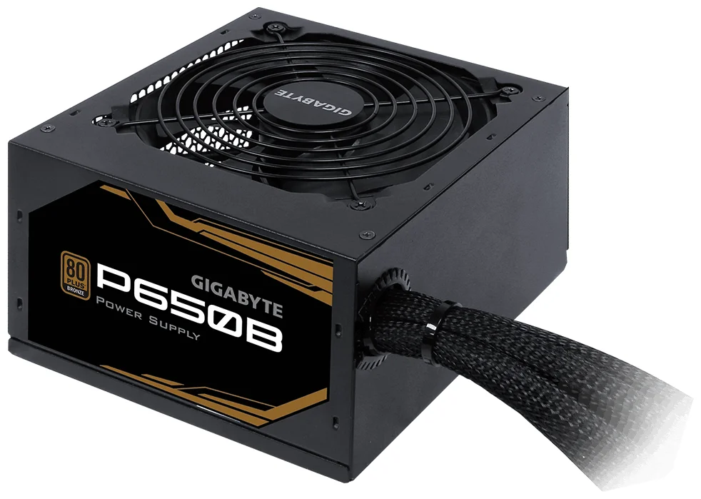 Фото Блок питания GIGABYTE GP-P650B 650W ATX Чёрный