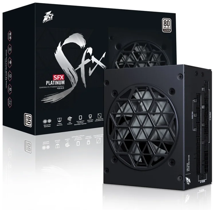 Фото Блок питания 1stPLAYER SFX 850W Platinum (PS-850SFX-BK)