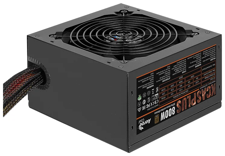 Картинка Блок питания AEROCOOL KCAS PLUS 800W