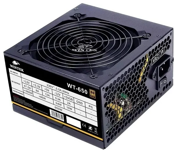 Фото Блок питания WINTEK WT-650 black