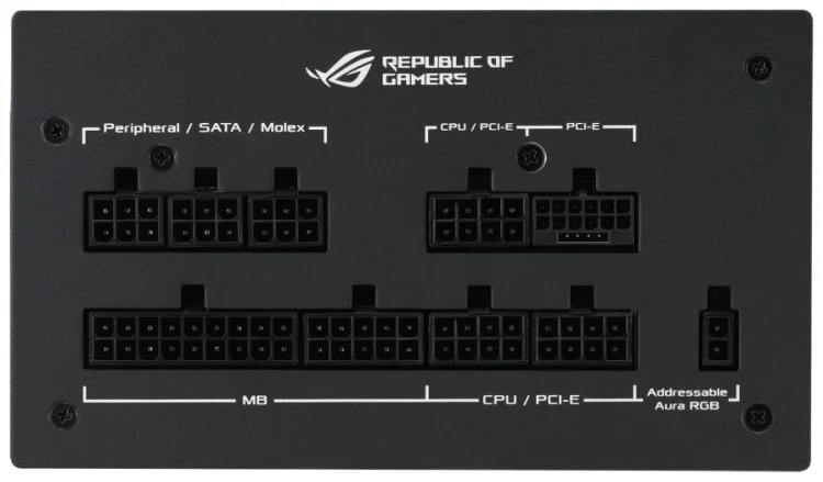 Фото Блок питания ASUS ROG Strix 750G Aura Gaming (90YE00P3-B0NA00)