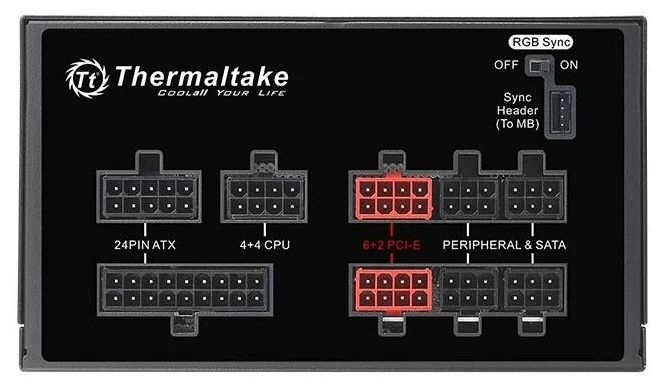 Купить Блок питания THERMALTAKE Toughpower Grand RGB 750W PS-TPG-0750FPCGEU-R