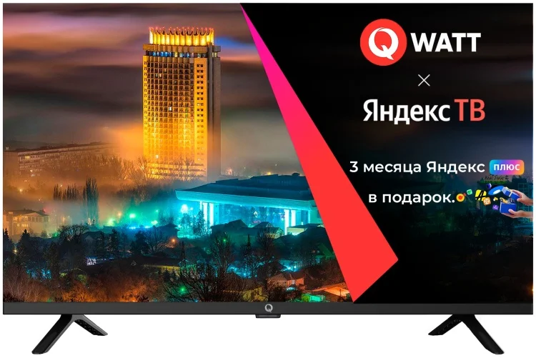 LED телевизор QWATT Q32YH-PB
