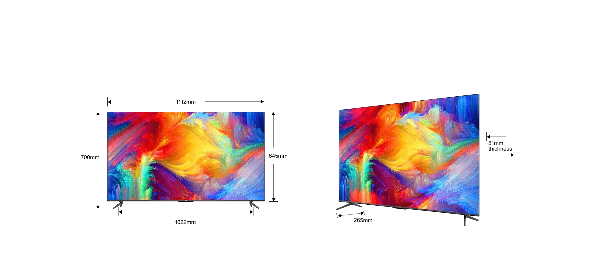 LED телевизор TCL 50P735 Android 4K UHD Казахстан