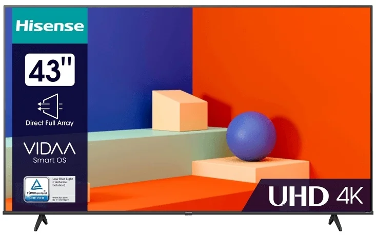 LED телевизор HISENSE 43A6K