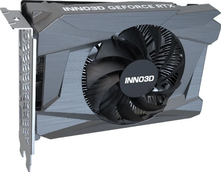 Фото Видеокарта Inno3D GeForce RTX4060 COMPACT (N40601-08D6-173050N)