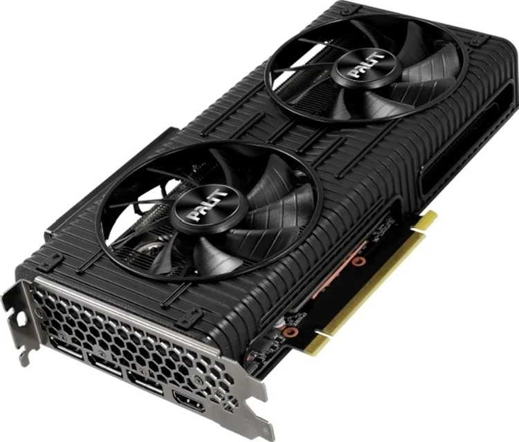 Фото Видеокарта PALIT RTX3060Ti DUAL 8G (NE6306T019P2-190AD)