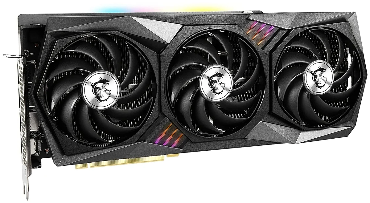 Фото Видеокарта MSI GeForce RTX3080Ti GAMING X TRIO 12G (RTX 3080 Ti GAMING X TRIO 12G)