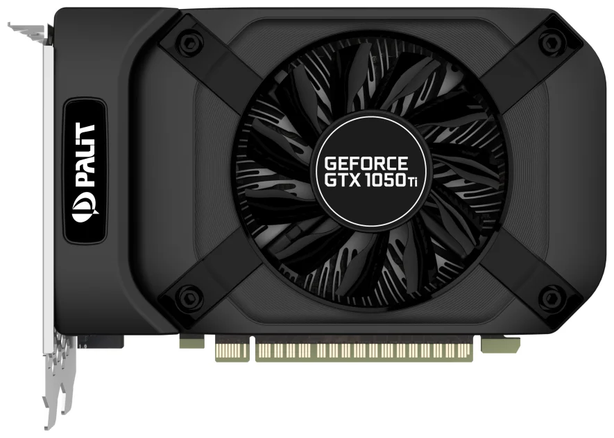 Видеокарта PALIT GTX1050Ti STORMX 4G (NE5105T018G1-1070F/1076F)