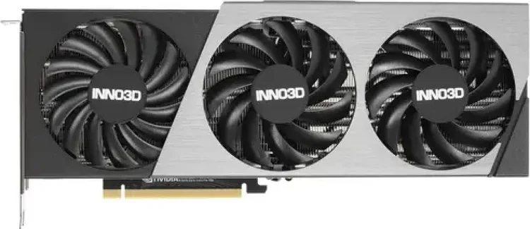Видеокарта Inno3D GeForce RTX4070 Ti X3 OC, 12G GDDR6X 192-bit HDMI 3xDP N407T3-126XX-186148N