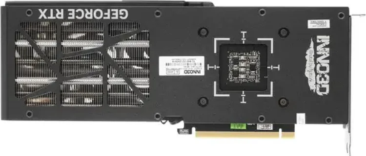 Фото Видеокарта Inno3D GeForce RTX4070 Ti X3 OC, 12G GDDR6X 192-bit HDMI 3xDP N407T3-126XX-186148N
