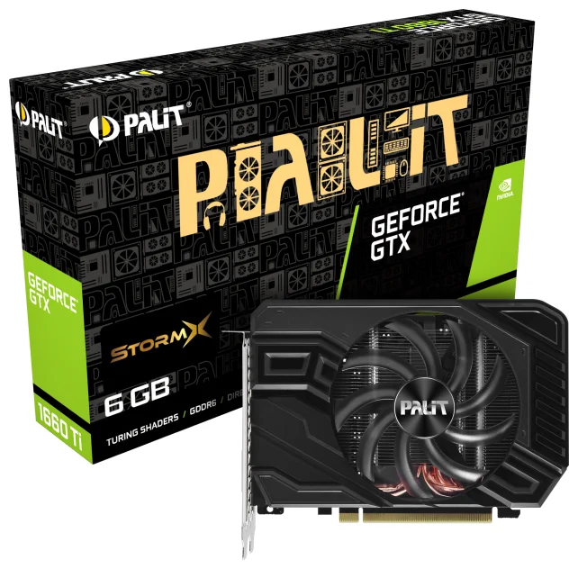 Видеокарта PALIT GTX1660Ti STORMX 6G (4710636270475) NE6166T018J9-161F Казахстан