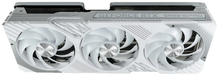 Фотография Видеокарта PALIT RTX4070Ti GAMINGPRO WHITE OC 12GB (NED407TV19K9-1043W)