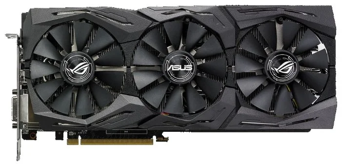 Видеокарта ASUS ROG-STRIX-RX580-O8G-GAMING