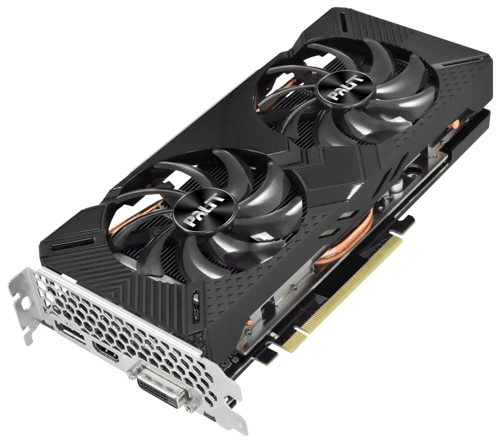 Фото Видеокарта PALIT GTX 1660 Super GP (NE6166S018J9-1160A-1)