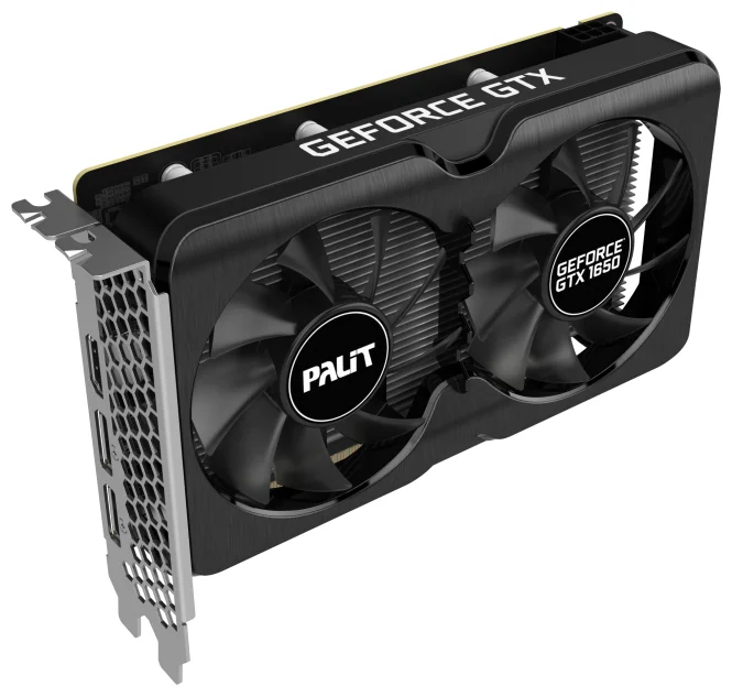 Картинка Видеокарта PALIT GTX1650 GP OC DDR6 4G (NE61650S1BG1-1175A)