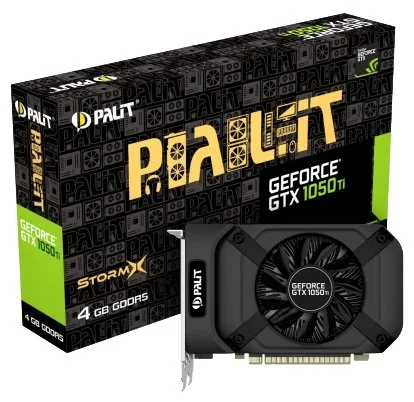 Цена Видеокарта PALIT GTX1050Ti STORMX 4096M (4710636269370. 4710562241303) NE5105T018G1-1070F/1076F